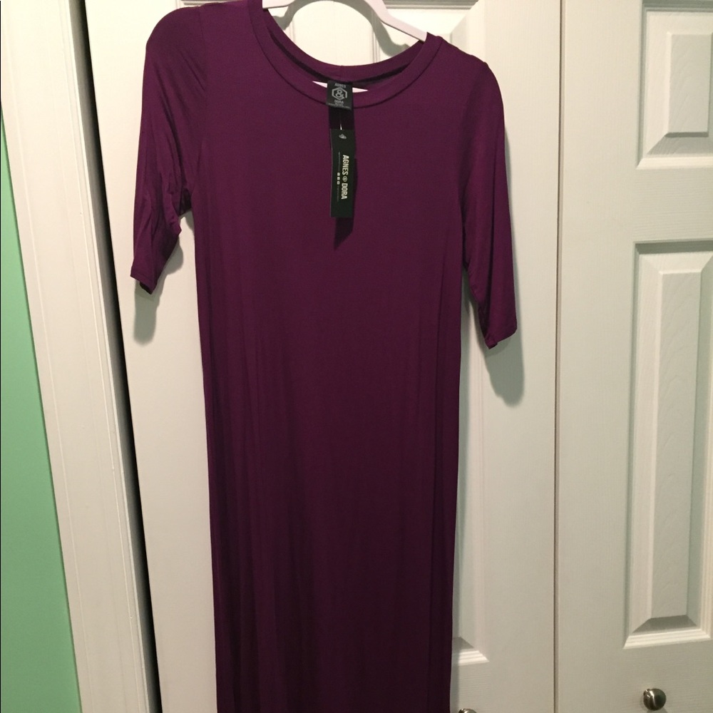 Agnes & Dora Lee Dress BNWT Purple